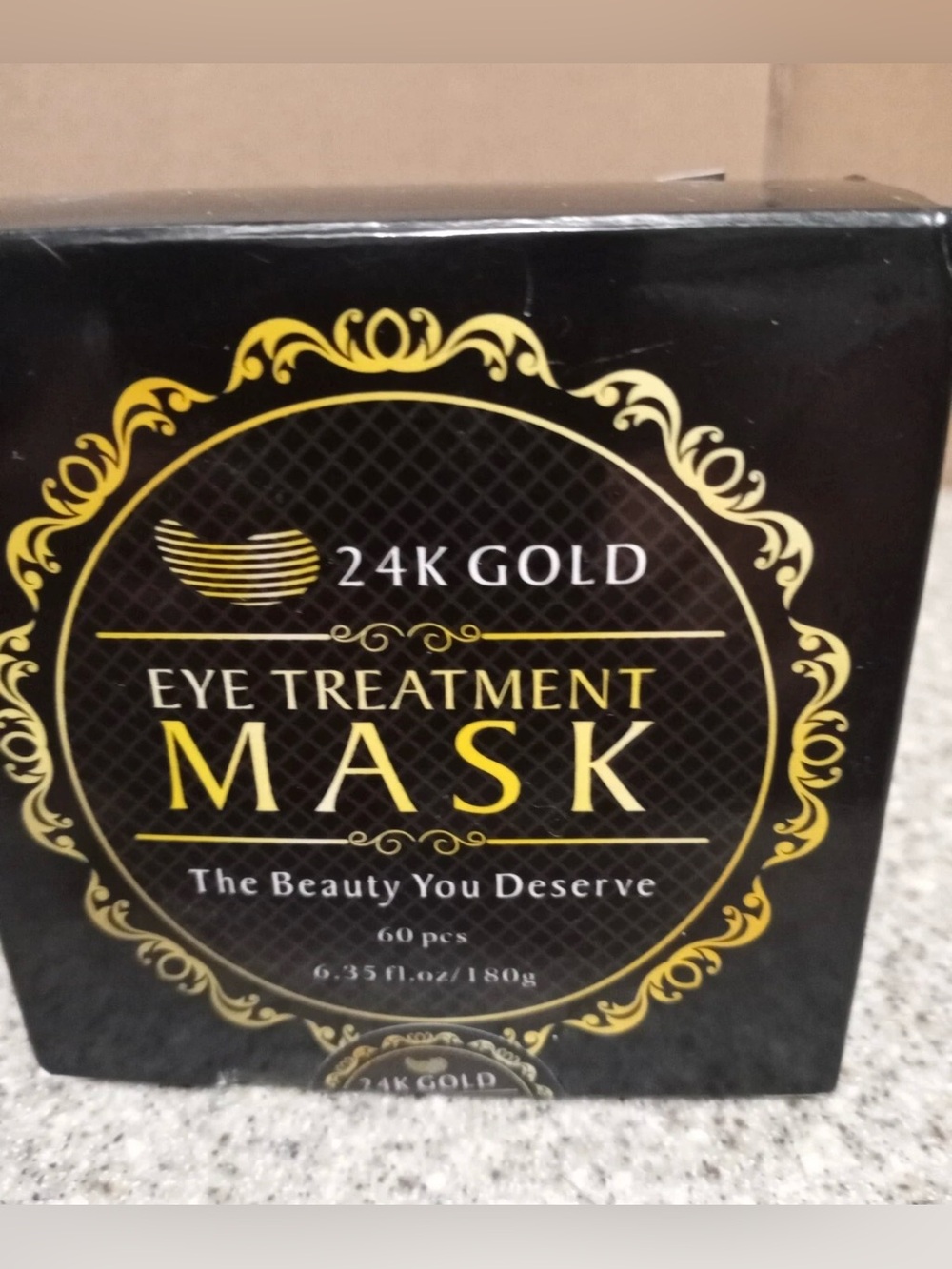 24k Gold Eye Treatment Mask The Beauty You Deserve 60 Pcs 180g New Sealed